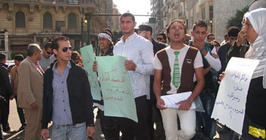 مسيرات تجوب شوارع وسط القاهرة ضد المجلس العسكرى