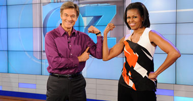 ميشيل أوباما ضيفة برنامج "The Dr. Oz Show" على MBC4