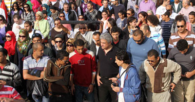 وصول مسيرة مصطفى محمود للتحرير للمشاركة فى مليونية "حلم الشهيد"