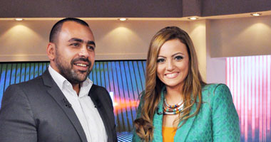 بالصور.. كواليس حلقة بشرى مع يوسف الحسينى على "On tv"