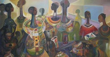 "أبو ظبى" تنظم معرضًا فنيًا لسبعة فنانين عالميين