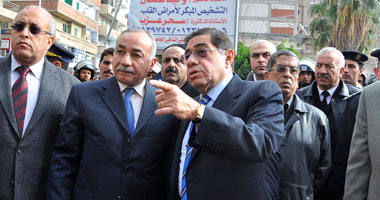 النائب العام يعاين مكان تفجير كنيسة القديسين فى الإسكندرية 