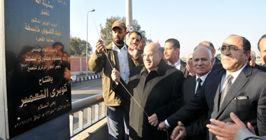 "الإسكان" تفتتح "كوبرى التعمير" بتكلفة 100 مليون جنيه