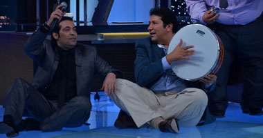 بالصور.. سعد الصغير وفرقته ضيوف "الليلة مع هانى" علىMBC  مصر