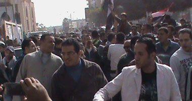 بالصور.. انطلاق التظاهرات بمدن ومراكز كفر الشيخ مطالبة بإسقاط النظام