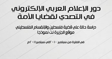 "الإعلام العربى الإلكترونى فى التصدى لقضايا الأمة".. كتاب جديد