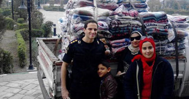 جمعية زوجات ضباط الشرطة تطلق قافلة خيرية إلى الواحات