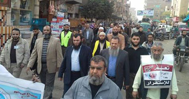 ممثلا النور بلجنة الـخمسين يتفقدان لجان الاستفتاء بالمنوفية