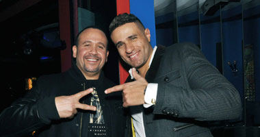 بالصور.. هشام عباس وفهمى وإدوارد فى عيد ميلاد محمد نور