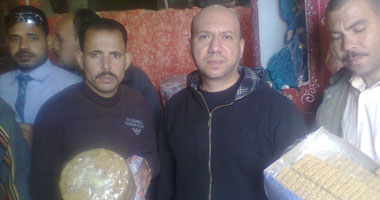 ضبط مصنع حلويات يستخدم مواد مجهولة المصدر فى التصنيع بسوهاج