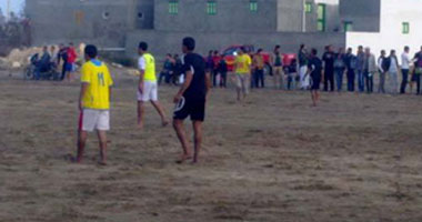 بالصور.. "النور" بكفر الشيخ ينظم دورة كرة قدم ببلطيم