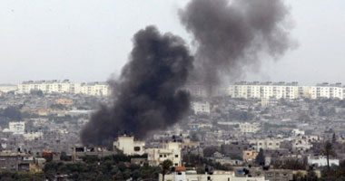 قتيل و12 جريحًا فى قصف إسرائيلى على غزة