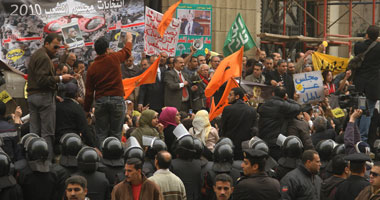 مظاهرة للقوى السياسية بالقليوبية ضد "كذب الإخوان"