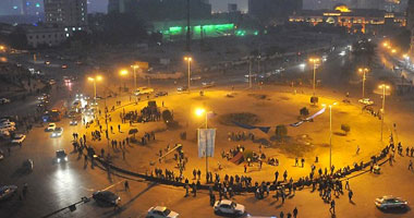  كر وفر فى الميدان واستمرار الاشتباكات بين البلطجية والمتظاهرين