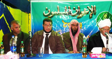 حضور كبير لأبناء وادى النيل فى مؤتمر الإخوان بمطروح