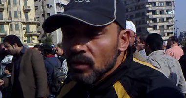 أحد معتصمى التحرير: مش عايز مليونيات "أنا عايز دم الشهداء"