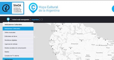 إطلاق موقع "الخريطة الثقافية الأرجنتينية"
