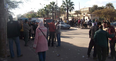 إعادة فتح الطريق أمام مبنى المحافظة بشارع الهرم 