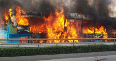 ارتفاع حصيلة حريق فندق بجنوب شرق الصين لـ 10 ضحايا