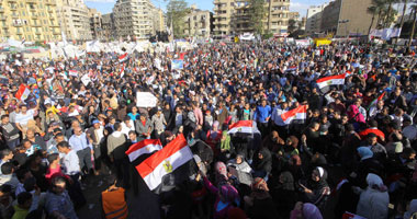 هدوء بميدان التحرير بعد انتهاء مليونية "الكارت الأحمر"