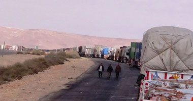 عبور 306 شاحنات بضائع ليبية من وإلى ليبيا عبر منفذ السلوم