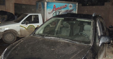 ضبط سيارتين مسروقتين بالخانكة فى مطاردة بين الشرطة و5 مسجلين