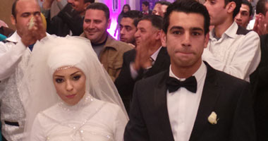بالفيديو والصور محمد صلاح يحتفل بزفافه فى وجود نجوم الرياضة اليوم السابع