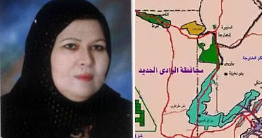 أول سيدة لسكرتارية محافظة الوادى الجديد 