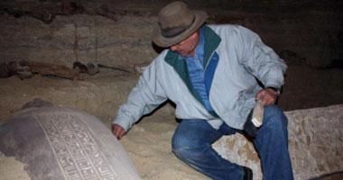 اكتشاف مقبرة فرعونية بسقارة بداخلها 30 مومياءً 