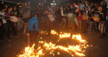 الشرقية تحقق مع مثيرى الشغب أثناء الاحتفال بفوز مصر