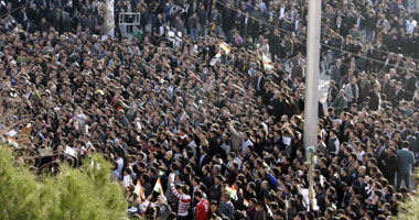 مئات العراقيين يتظاهرون فى محافظة ديالى لرفض استفتاء إقليم كردستان