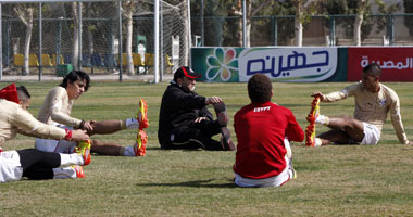 بالصور.. مران حماسى للمنتخب الأوليمبى تحت قيادة البدرى