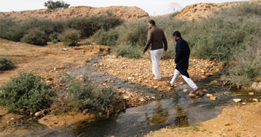 بالصور.. قرية علوش بمطروح تستغيث من طفح محطة الصرف الصحى 