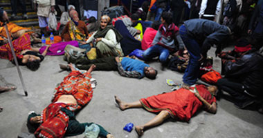 بالصور.. مصرع عشرة أشخاص فى حادث تدافع بين الهندوس شمال الهند