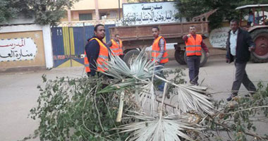 "مصر القوية" بالوادى الجديد يطلق حملة "هتبقى أحلى" لتنظيف الشوارع