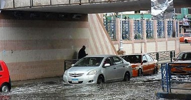 غلق بوغاز البرلس وقطع الكهرباء بكفر الشيخ بسبب الأمطار الغزيرة