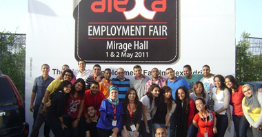 معرض لتوظيف الشباب فى الإسكندرية 