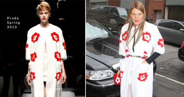  آنا ديللو روسو على طريقة "prada"