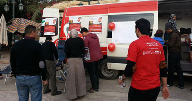 مديرية الشباب بالشرقية تنظم حملة للتبرع بالدم