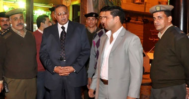 غلق الطريق الدولى بالبحيرة بسبب حادث تصادم سيارة محملة بالغاز