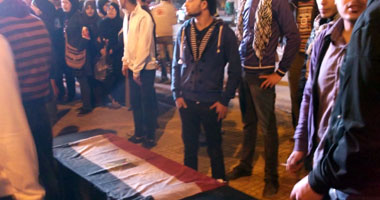 جنازة رمزية لشهداء الثورة بدمياط