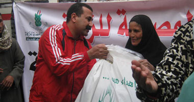 توزيع ألف بطانية بمراكز بنى سويف ضمن حملة "المليون" بالصعيد