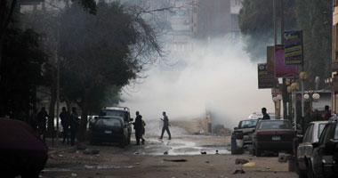 بالصور إصابة نقيب شرطة ومجند أمن مركزى برصاص الإخوان فى اشتباكات