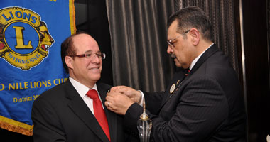 بالصور.. نادى ليونز يكرم السفراء العرب واليوم السابع