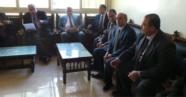 نقيب المحامين يصل كفر الشيخ لبحث مشاكل أعضاء النقابة الفرعية