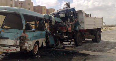 مصرع 6 أردنيين وإصابة 37 أخرين بحادث سير فى الأردن