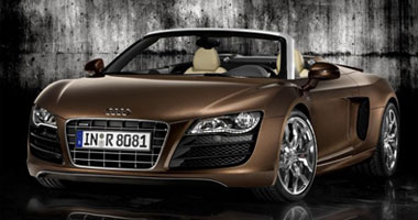 أودى R8 سبايدر فى معرض جنيف 2010