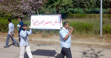 بالصور.. طلاب الأزهر بأسيوط يتضامنون مع "الأقصى"