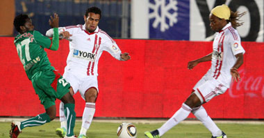 الزمالك يفوز على أفريكا سبور بهدف يتيم فى 14 ثانية