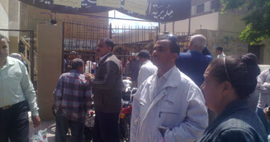 اعتصام العاملين بمحطة تنقية "محلة زياد" بالغربية للمطالبة بالتعيين